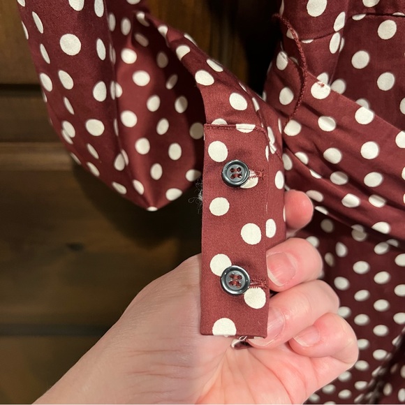 Boden Polka Dot Shirtdress - Picture 6 of 13